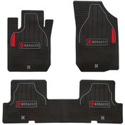 تصویر کفپوش ژله ای رنو ال 90 طرح دار با رایحه عطری 