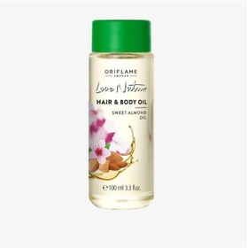 تصویر روغن مو و بدن بادام لاونیچر Love Nature Hair & Body Oil Sweet Almond Oil