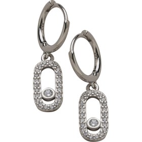 تصویر گوشواره نقره کد 151233 