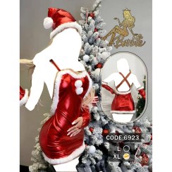 تصویر لباس کریسمس زنانه | کاستوم کریسمسی پیراهنی 