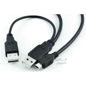 تصویر کابل هارد و دی وی دی رایتر اکسترنال USB2.0 HDD|DVD-RW External Cable 