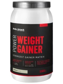 تصویر گینر ویت بادی اتک BODY ATTACK Power Weight Gainer - 1-5kg 