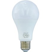 تصویر لامپ فوق کم مصرف 15 وات PGT مدل حبابی 
