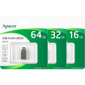 تصویر فلش مموری اپیسر مدل AH11G ظرفیت 64 گیگابایت ا Apacer AH11G 64GB USB2.0 Flash Memory Apacer AH11G 64GB USB2.0 Flash Memory