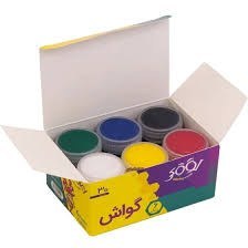 تصویر گواش 6 رنگ لوکی 