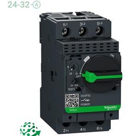 تصویر کلید حرارتی MPCB اشنایدر 32 -24 آمپر GV2P32 