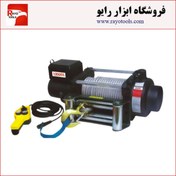 تصویر وینچ خودرویی (جلو ماشینی) 12000LBS تیتان (titan) Car winch-12000LBS-titan 