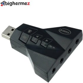 تصویر کارت صدا USB موشکی کایزر مدل K-US93 