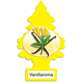 تصویر خوشبوکننده خودرو لیتل تریس مدل Trees رایحه Vanillaroma (اصلی) 