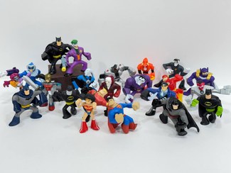 تصویر ست مینی‌فیگور شخصیت‌های دی‌سی کامیکس | DC Comics 