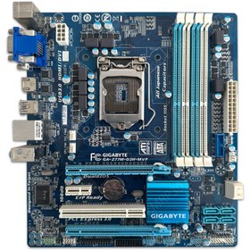 تصویر مادربرد گیگابایت GIGABYTE GA Z77M D3H MVP استوک 