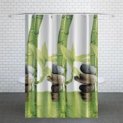 تصویر پرده حمام کد TOR-10056 سایز 200×180 سانتی متر 