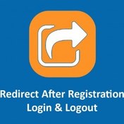 تصویر ماژول ریدایرکت ثبت نام ، ورود و خروج کاربر پرستاشاپ 