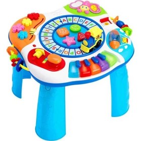 تصویر میز بازی وین فان winfun Letter Train & Piano Activity Table