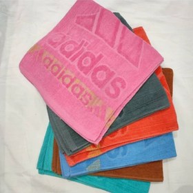 تصویر حوله دست وصورت 60در30 adidas 