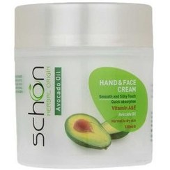 تصویر کرم کاسه ای دست و صورت شون آووکادو با حجم 150 میل 