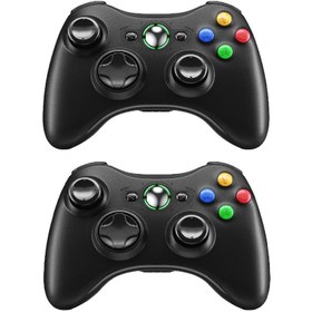 تصویر کنسول بازی مایکروسافت (استوک) Xbox 360 Super Slim | حافظه 4 گیگابایت همراه با دسته اضافه Microsoft Xbox 360 Super Slim (Stock) 4 GB + 1 extra controller