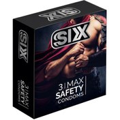 تصویر خرید کاندوم سیکس 3 عددی مقاوم روان کننده Max Safety 