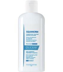 تصویر شامپو درمانی اسکوانورم برای شوره چرب 200 میلی‌لیتر برند ducray Squanorm Treatment Shampoo Oily Dandruff 200Ml