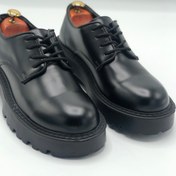 تصویر کفش کالج مردانه زارا رویه میکرو فایبر لژدار 