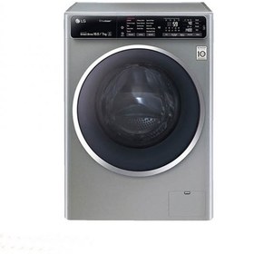 تصویر ماشین لباسشویی 10.5 کیلویی تایتان استیل ال جی LG WASHING MASHIN fh4u1jbhk6n 