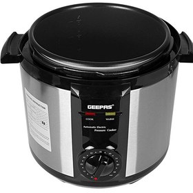 تصویر زودپز برقی جی پاس مدل GPC307-6L Geepas GPC307-6L Electric Pressure Cooker