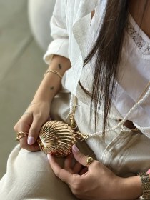 تصویر کیف صدفی 
