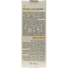 تصویر کرم ضد آفتاب بدون رنگ SPF40 لافارر مناسب دوران بارداری 40 میلی لیتر Pregnancy Safe Sunscreen Cream SPF40