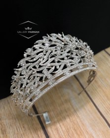 تصویر تاج عروس مدل 809 Bridal tiara code 809