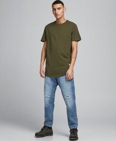 تصویر تی شرت آستین کوتاه مردانه جک اند جونز jack & jones | 12113648-00004 3816286