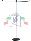 تصویر پایه پرچم رومیزی ترکی مدل L و T | طراحی مدرن، سبک و کاربردی برای دفاتر اداری "Turkish L & T Model Table Flag Bases | Modern, Lightweight, and Office-Friendly Design"