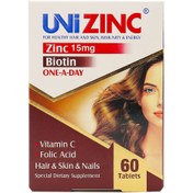 تصویر قرص یونی زینک ابیان دارو ۶۰ عددی 