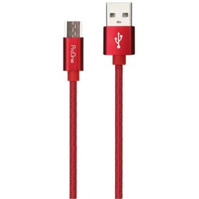 تصویر کابل شارژ و انتقال داده میکرو یو اس بی پرووان ProOne Mental Micro USB Cable 1m 