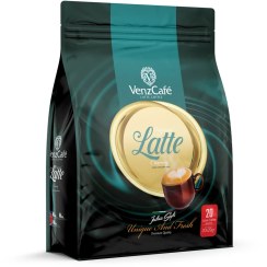 تصویر کافه لاته ونزکافه بسته 20 عددی ا Venzcafe latte powder pack of 20 Venzcafe latte powder pack of 20