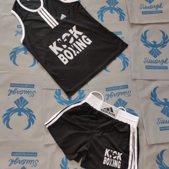 تصویر ست کیک بوکسینگ تاپ شلوارک ADIDAS 