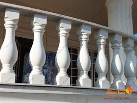 تصویر نرده صراحی گرد 