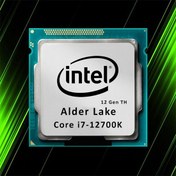 تصویر پردازنده کامپیوتر اینتل مدل Core i7-12700K Alder Lake Tray Intel Core i7-12700K Alder Lake Tray Computer Processor