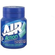 تصویر آدامس بدون شکر ویویدنت مدل Air Action با طعم نعناع و اکالیپتوس 67 گرم 