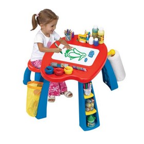 تصویر میز نقاشی دوطرفه crayola 5039 