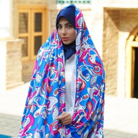 تصویر چادر سیلک اماراتی 