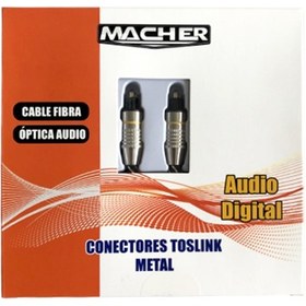 تصویر کابل اپتيکال (نوري) مچر طول 1.5 متر مدل MACHER MR-145 Macher MR-145 1.5m Optical Cable