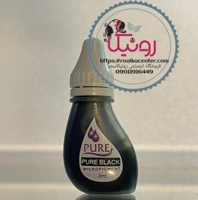 تصویر رنگ پیور بلک پیور Pure Black pure 3mil 