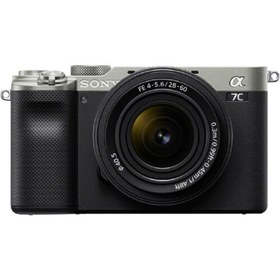 تصویر دوربین بدون آینه سونی مدل Alpha A7C (Silver) به همراه لنز FE 28-60mm f/4-5.6 Sony Alpha A7C Body