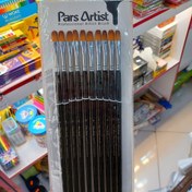 تصویر قلمو زبان گربه شماره 8 پارس آرتیست 