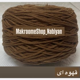 تصویر نخ مکرومه بافی رنگی 4 میل ( 1 کیلویی ) 