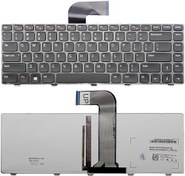 تصویر کیبورد لپ تاپ دل DELL L502X مشکی-استوک 