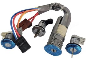 تصویر ست کامل سوئیچ موتور و درب و صندوق پژو جدیدنصیری 