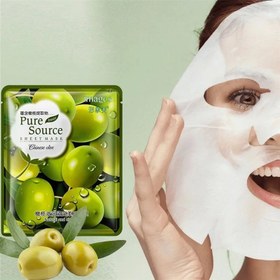 تصویر ماسک ورقه ای زیتون ایمجیز ا IMAGES Olives Mask IMAGES Olives Mask