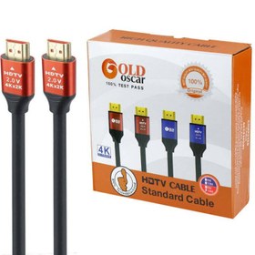 تصویر کابل اچ دی10متری GOLD OSCAR HDMI 4K 