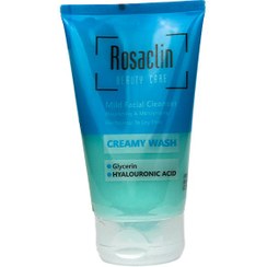 تصویر کرم شستشوی صورت رزاکلین مناسب پوست خشک و معمولی 150 میلی لیتر Rosaclin Face Wash Gel Cream 150ml